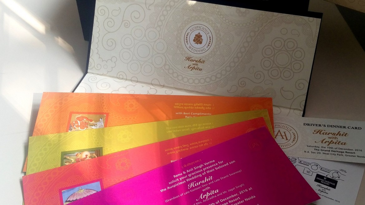 wedding card with box in delhi