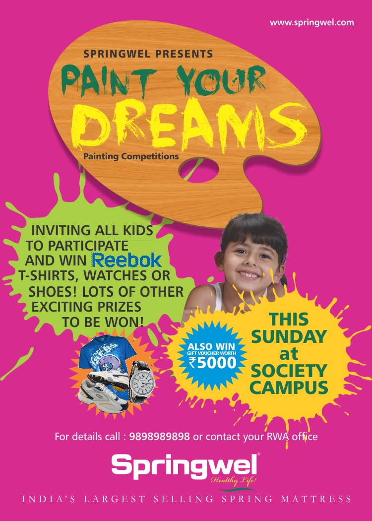 Painting Competitions leaflet