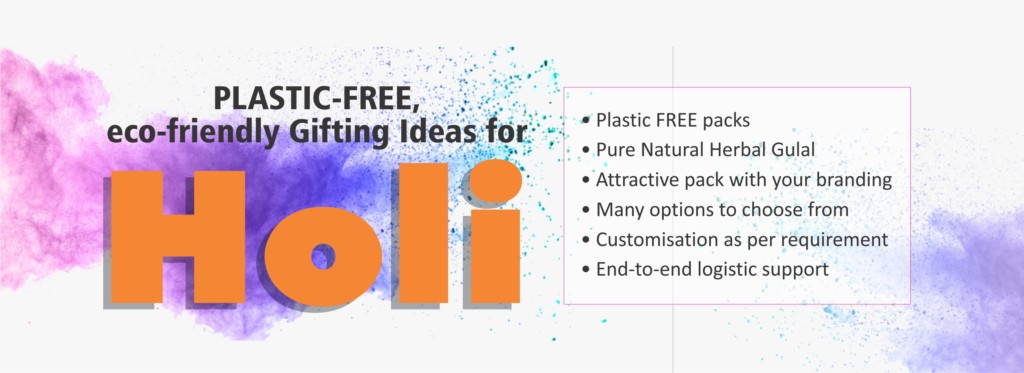 Plastic free Holi gifting idea